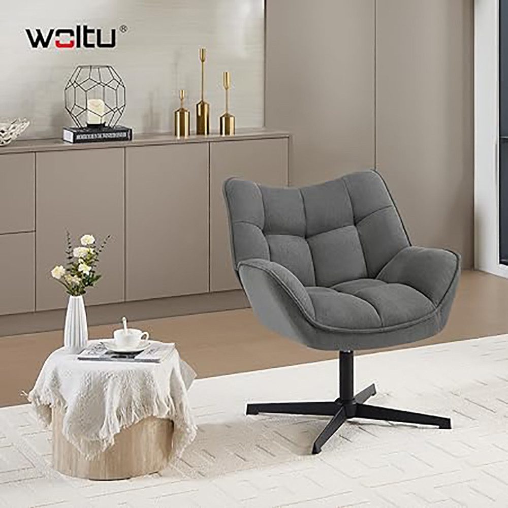 Woltu Relaxsessel (1-St), 360° drehbar, gepolstert, günstig online kaufen