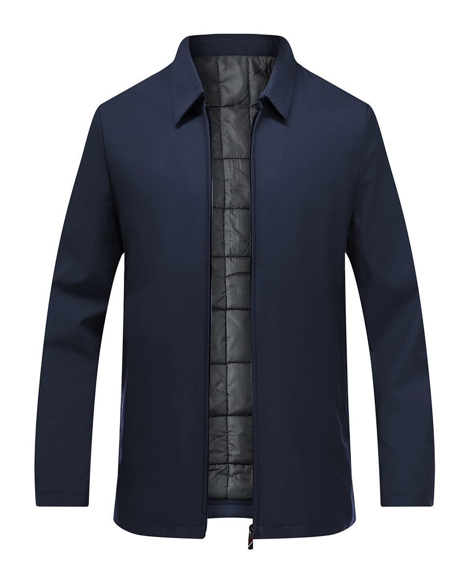 Allthemen Bomberjacke mit warmem Futter Winterjacke günstig online kaufen