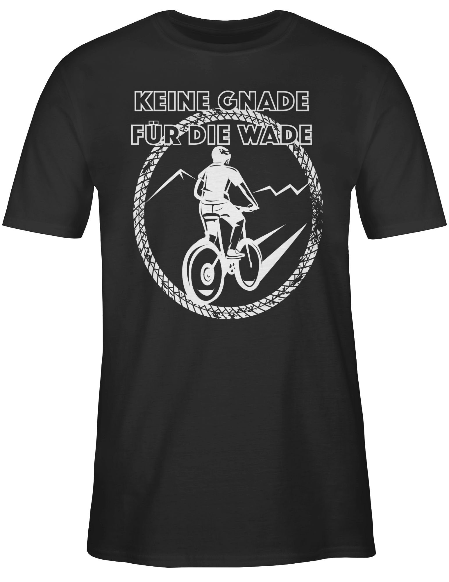 Shirtracer Gnade für Schwarz Bekleidung die Fahrrad Wade 1 Radsport T-Shirt Keine
