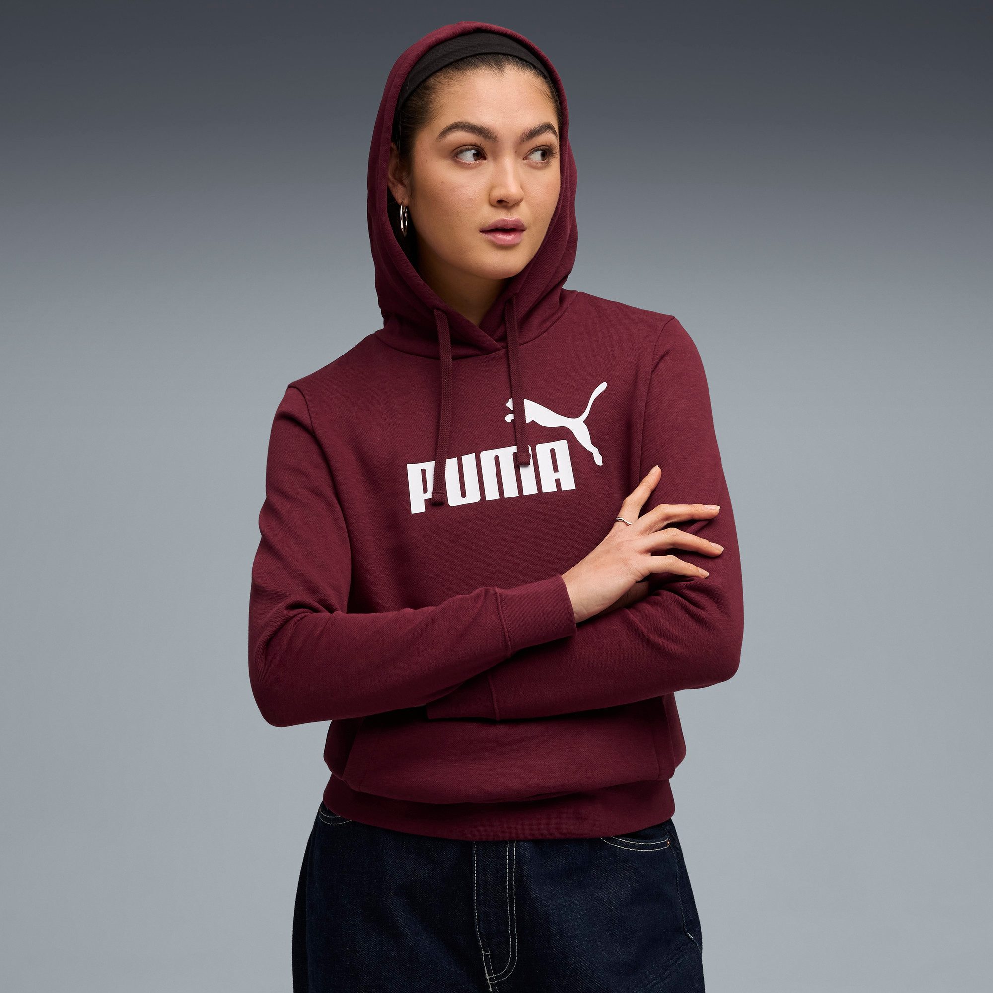 PUMA Kapuzensweatshirt ESS NO. 1 LOGO HOODIE FL (S) günstig online kaufen
