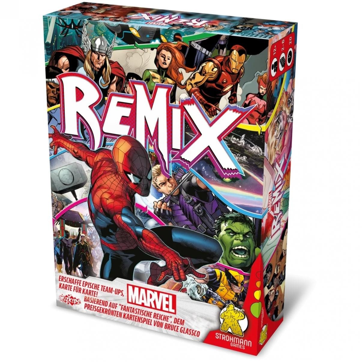 Strohmann Games Spiel, Marvel Remix - deutsch