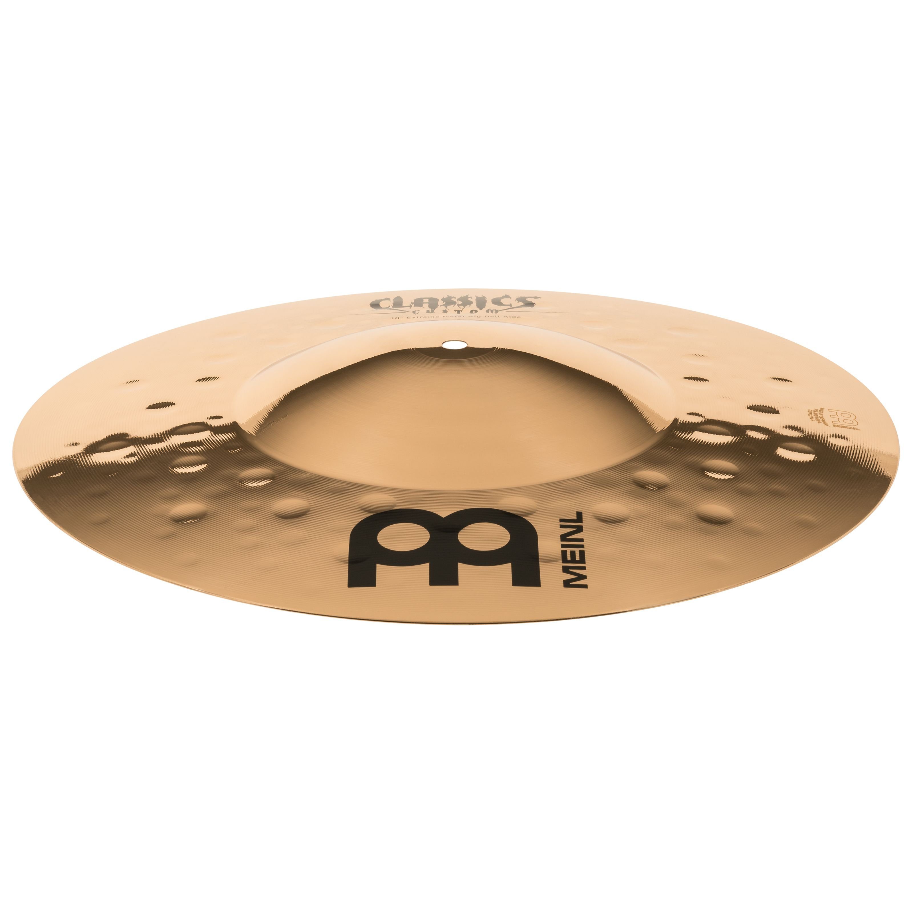 Meinl Percussion Бассейн,Classics Custom Extreme Metal Big Bell Ride 18", Cymbals, Ride Бассейн, Classics Custom Extreme Metal Big Bell Ride 18" - Ride Cymbal