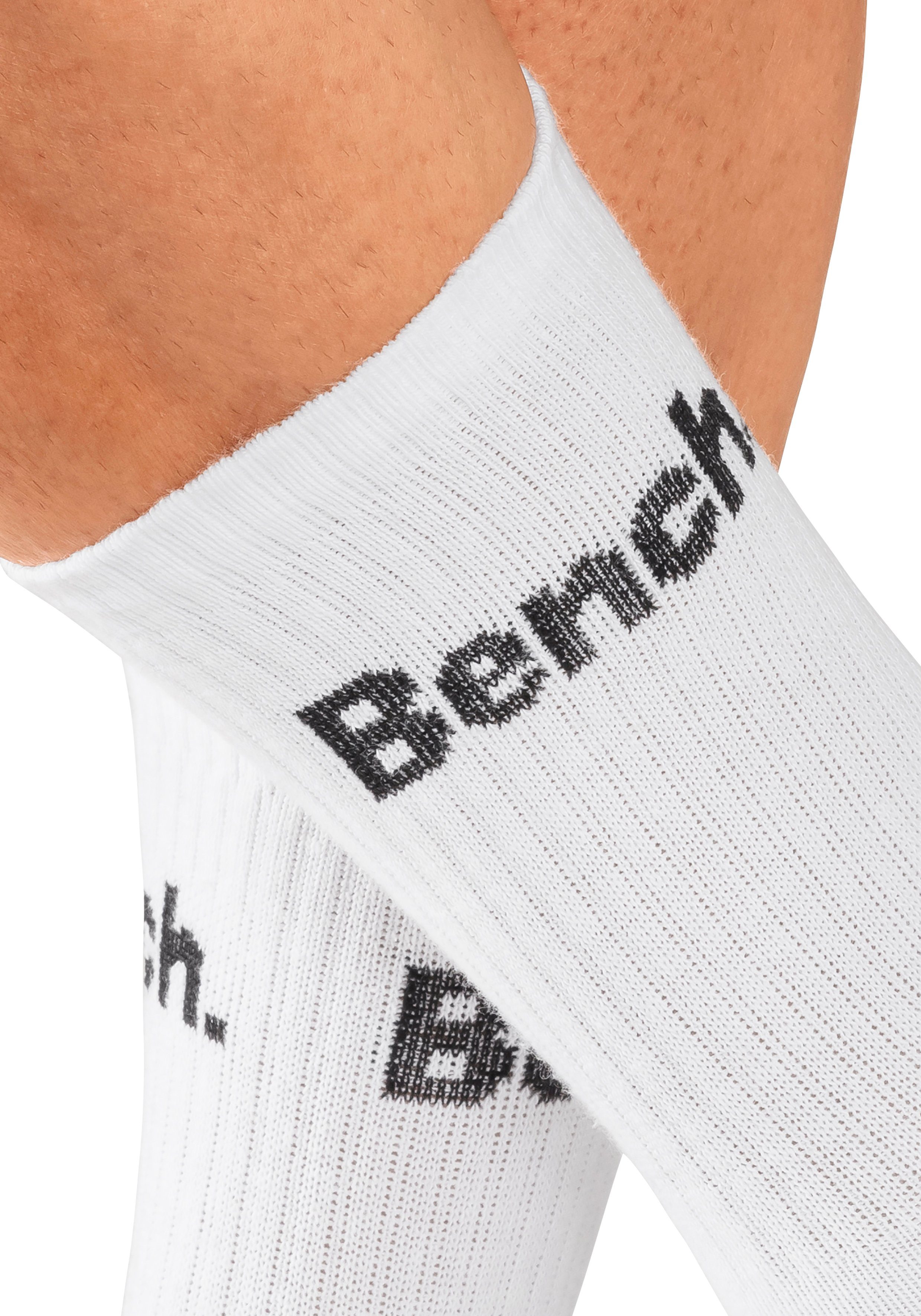 Bench. Tennissocken Damen Herren Sportsocken, Crew Socken (Packung, 6-Paar, Gr. 35-38 bis 47-48) mit Fuß Polsterung