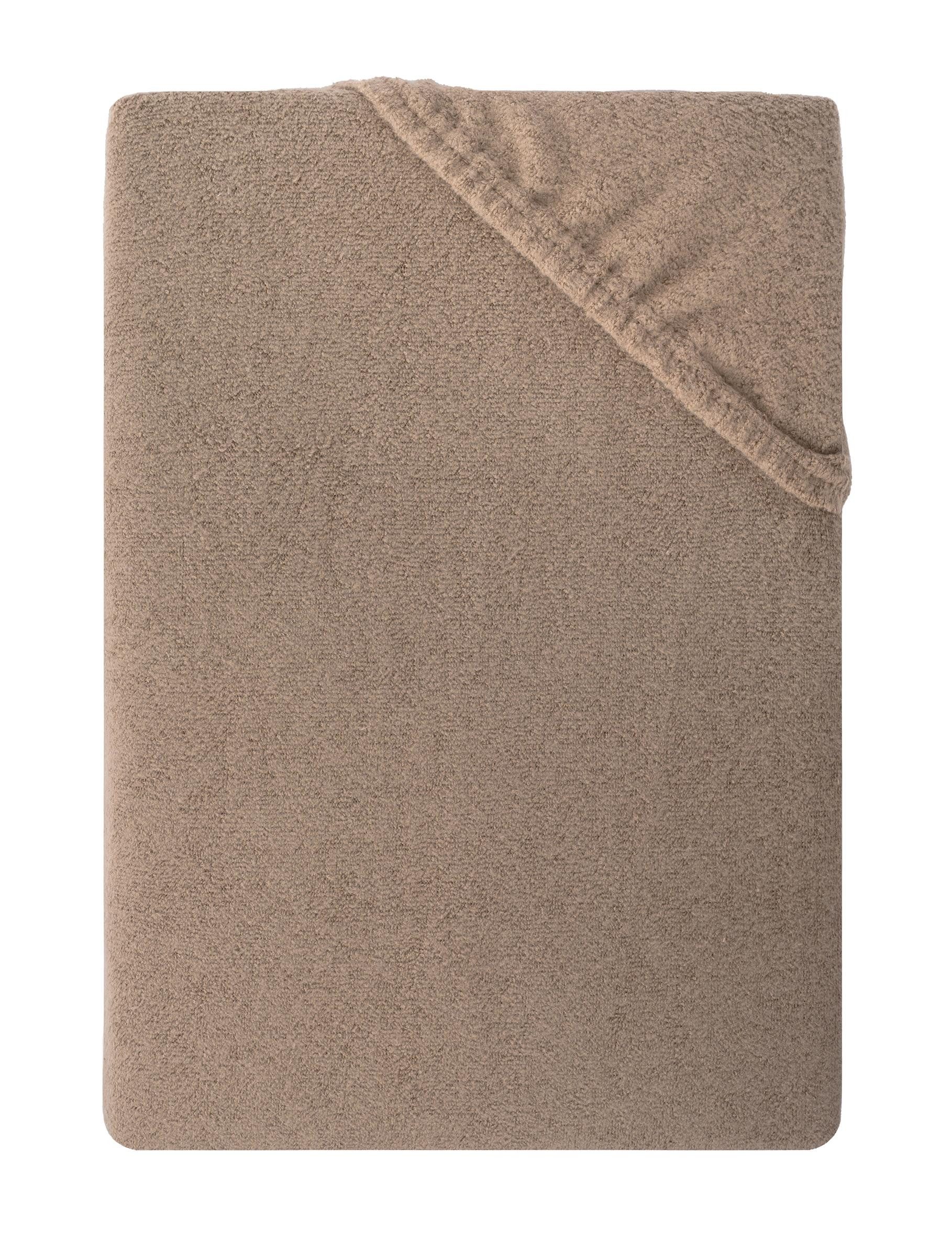 Carpe Sonno Spannbettlaken Boxspring Teddy Fleece Plüsch Winter 180x200 200 günstig online kaufen