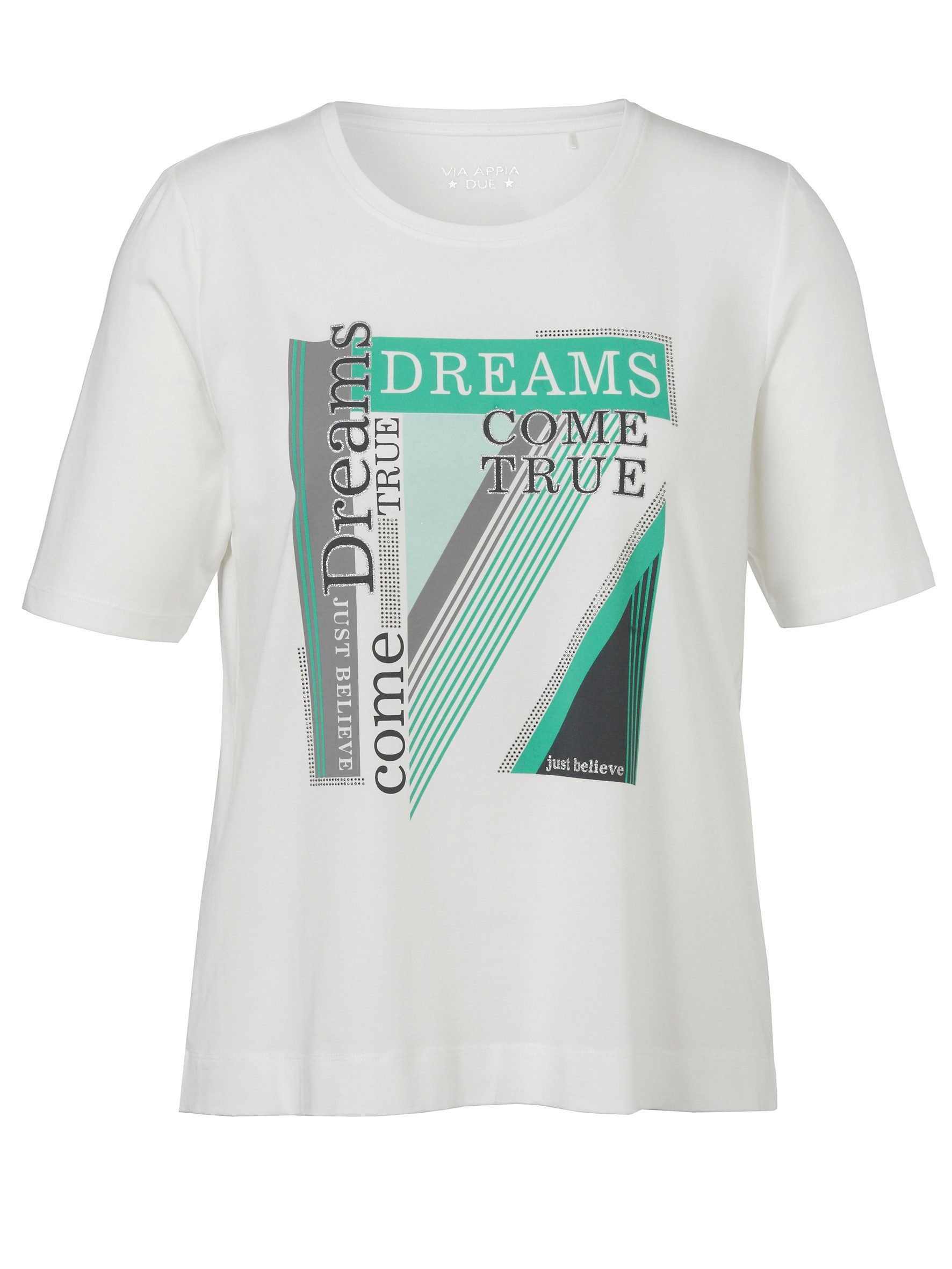 T-Shirt T-Shirt Rundhals 1/2 Arm Motiv