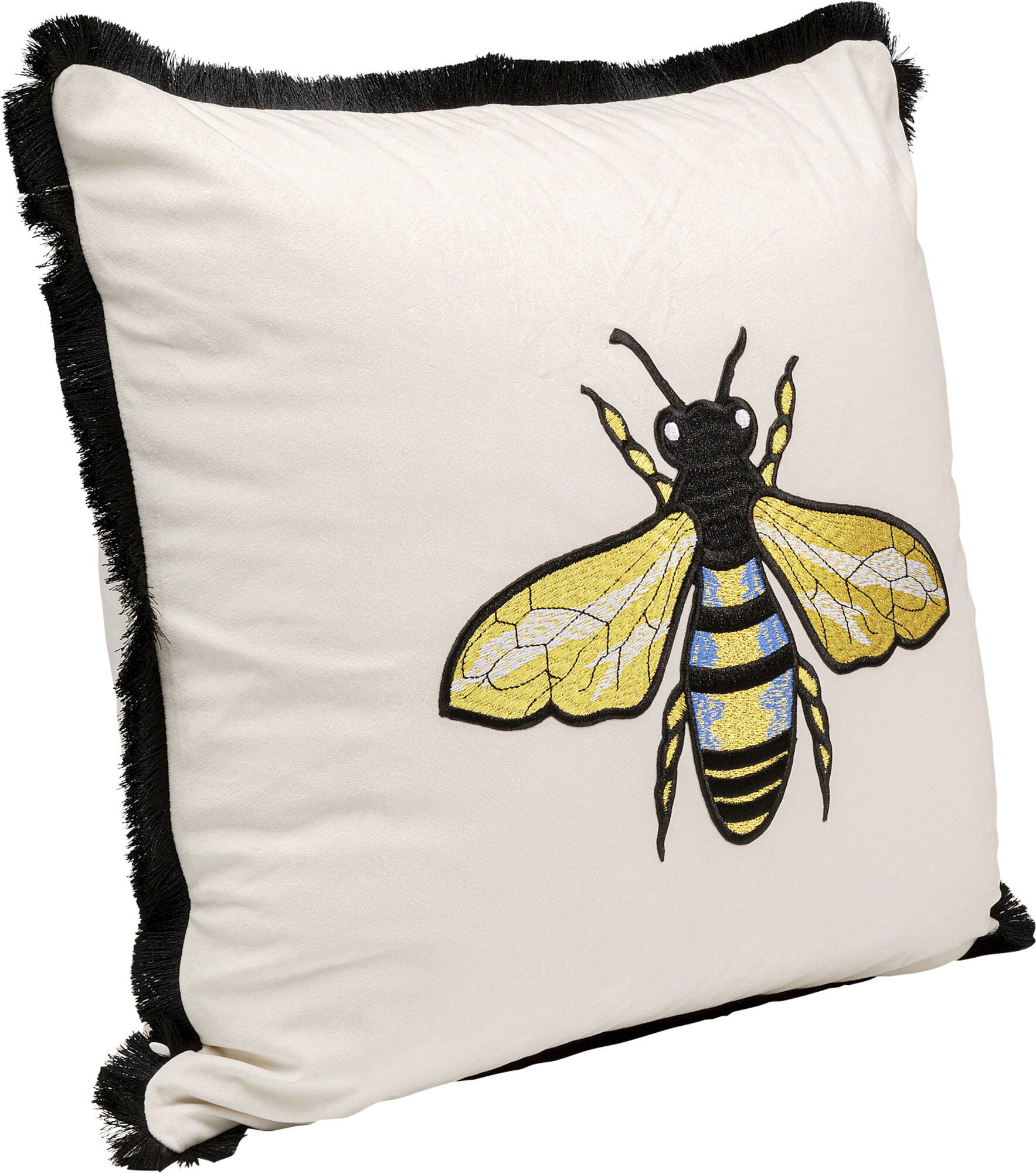 Kare Design Dekokissen Bee, Kissenhülle mit Füllung, 45x45 cm