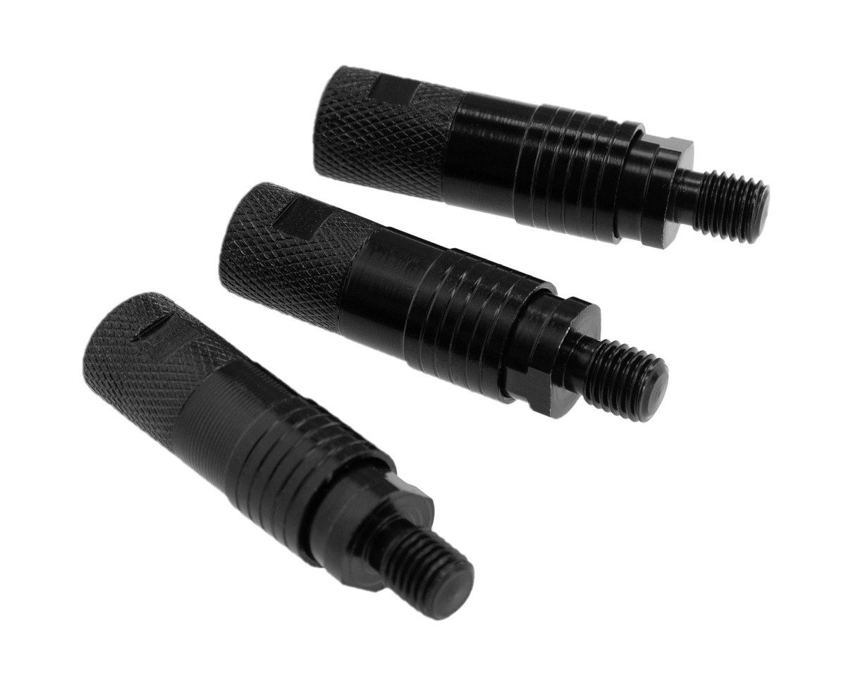 elektronischer Bissanzeiger 3 Adapter Quick Release Konnektor schwarz Bissanzeiger Verbinder