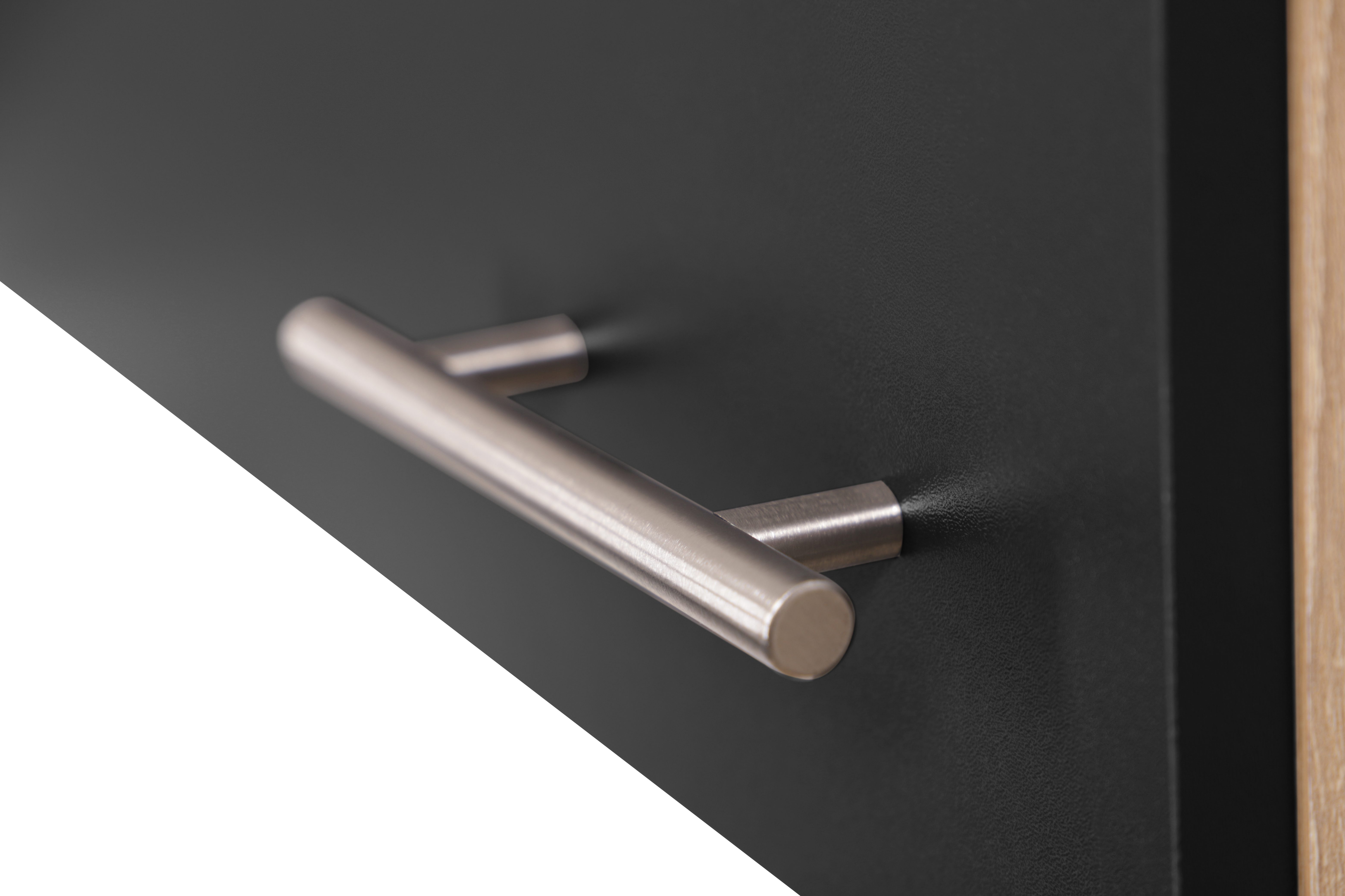 RESPEKTA Pantryküche Merle, Breite 100 cm, mit Soft-Close Funktion, Edelstahlspüle BALTIMORE