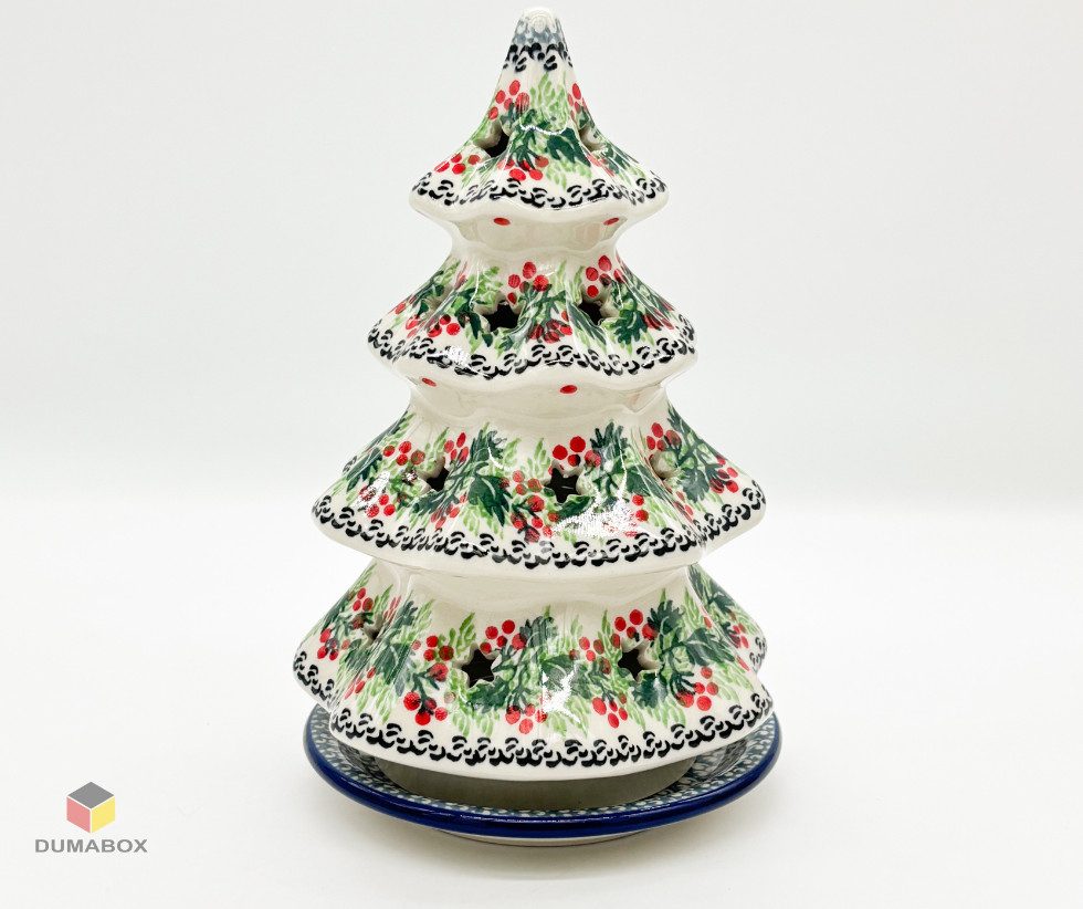 Ceramika Artystyczna Bolesławiec Teelichthalter Keramik-Lampion in günstig online kaufen