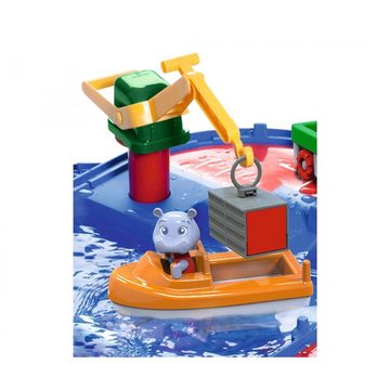 BIG Wasserbahn AquaPlay MegaLockBox, Wasserbahnset mit Koffer für Kinder ab 3 Jahren