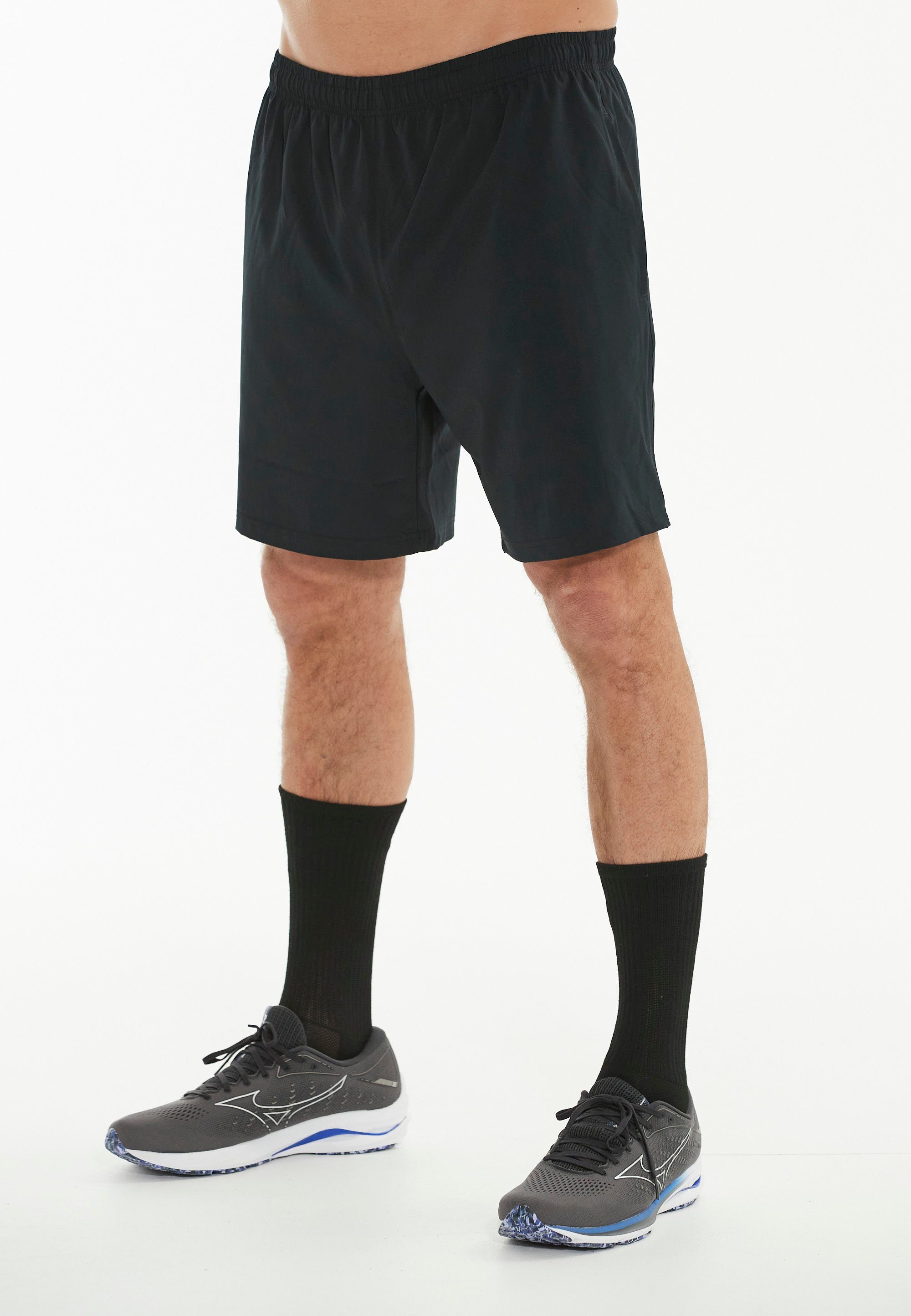 schnelltrocknendem Shorts Funktionsstretch schwarz ENDURANCE mit Vanclause