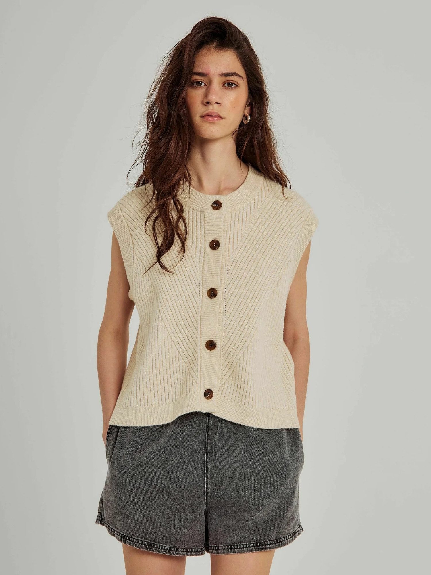 NORR Strickweste NORR top Lindsay