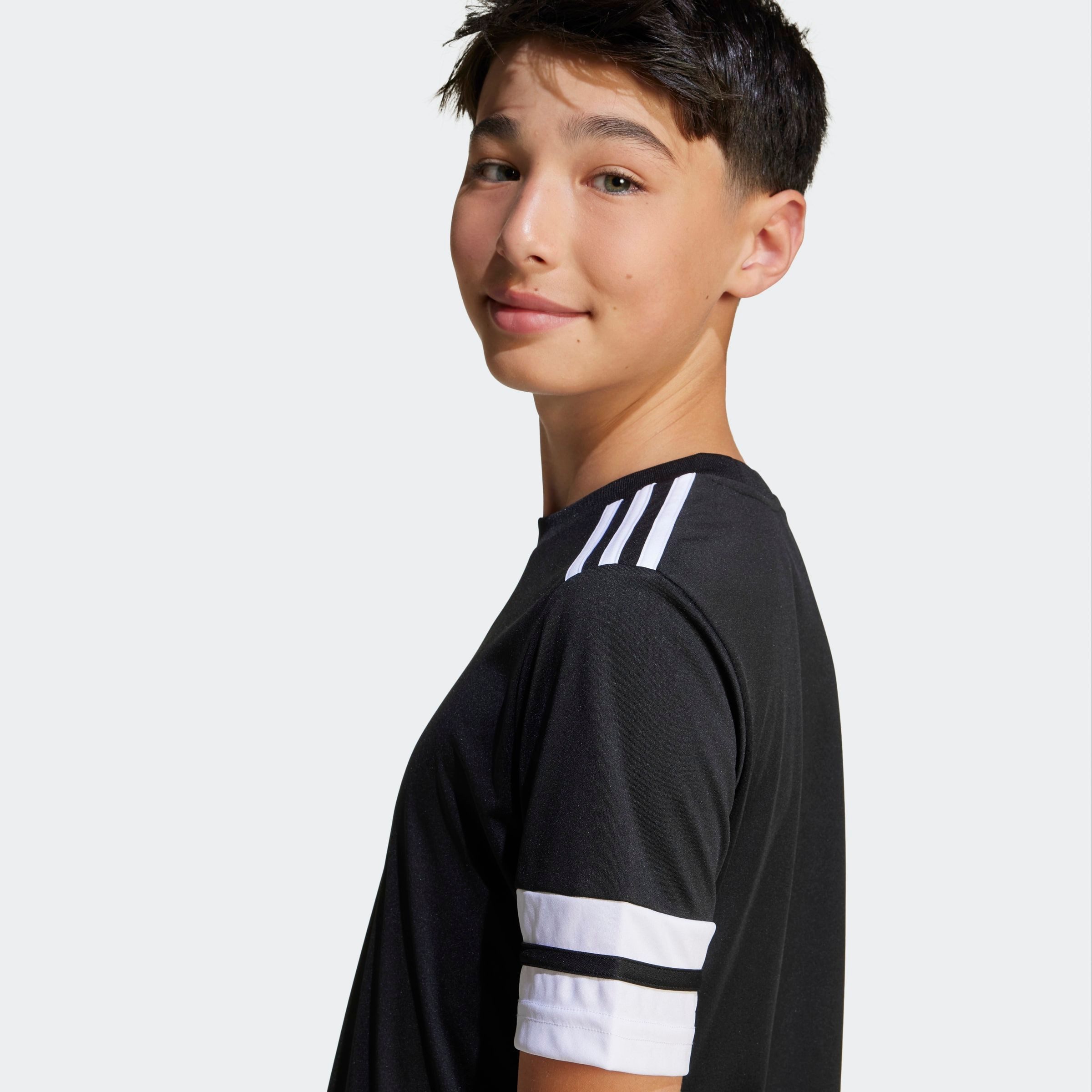 adidas Performance Fußballtrikot SQUADRA 25 KIDS TRIKOT für Kinder, mit AEROREADY-Technologie, aus Polyester, Kurzarmdesign