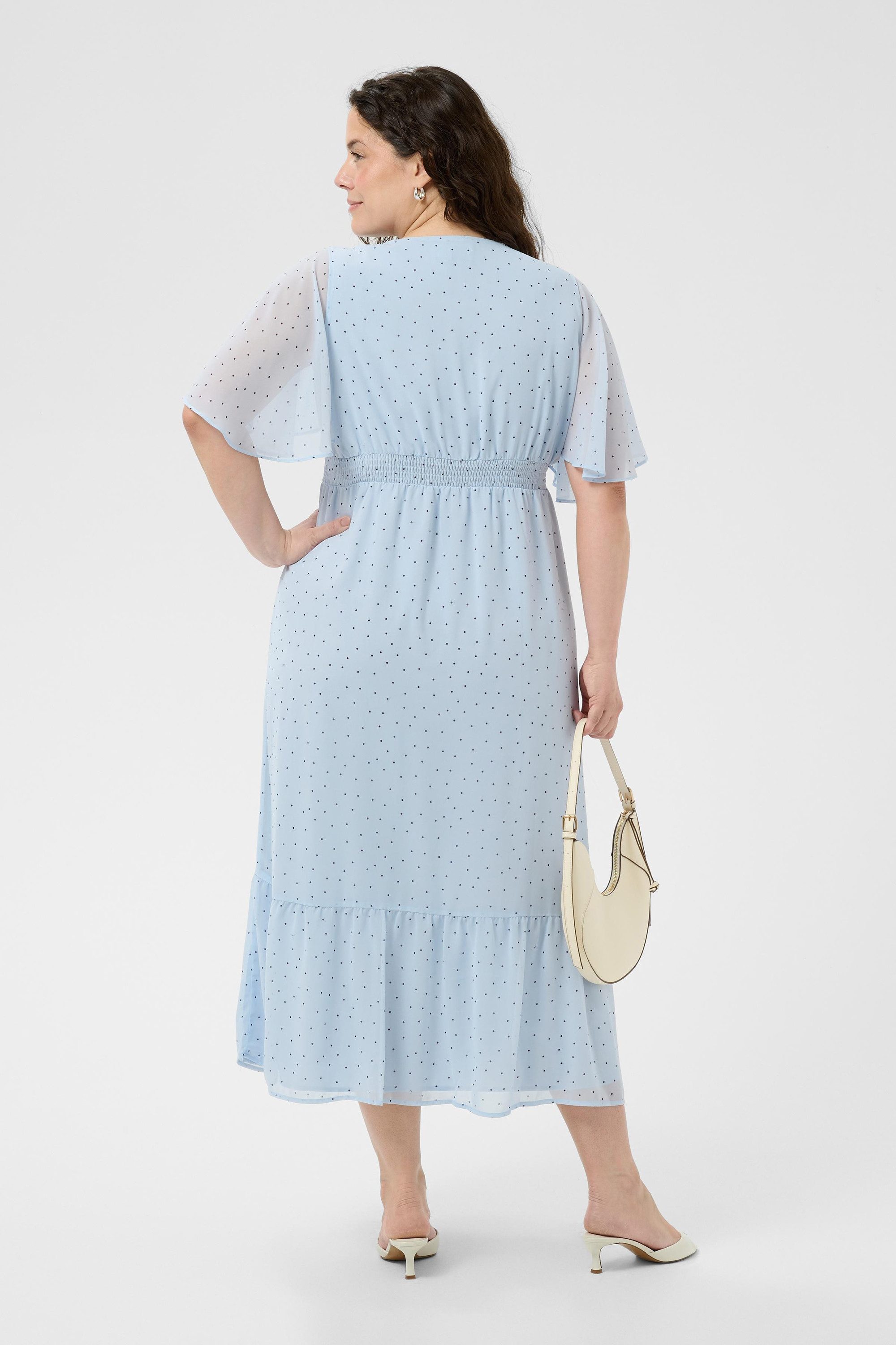 KAFFE Curve Blusenkleid Kleid KClory Große Größen