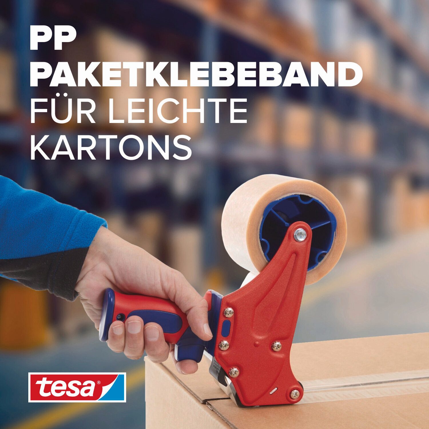 tesa Klebeband tesapack® Handabroller Set – inkl. 2 Rollen Extra Strong Pak günstig online kaufen