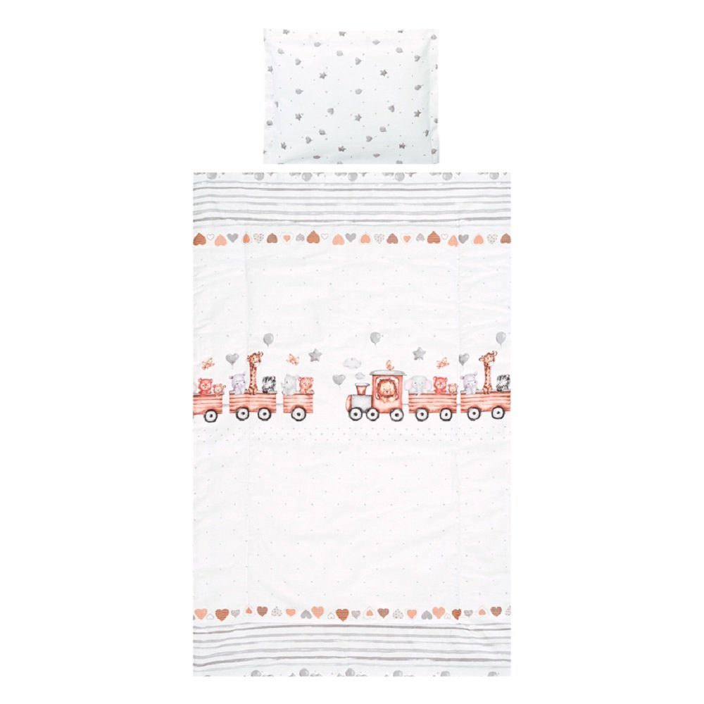 Lorelli Babybettwäsche Kinderbettwäsche 3-teilig, Baumwolle, 3 günstig online kaufen