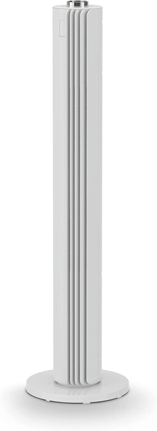 Rowenta Turmventilator VU6720 Turmventilator 3 Geschwindigkeiten, leiser Nachtmodus automatische Oszillation kompakt schlankes Design