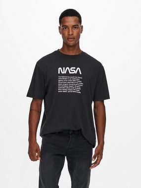 ONLY & SONS T-Shirt NASA (1-tlg)