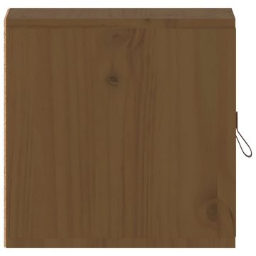 vidaXL Hängeschrank Wandschrank Honigbraun 31,5x30x30 cm Massivholz Kiefer