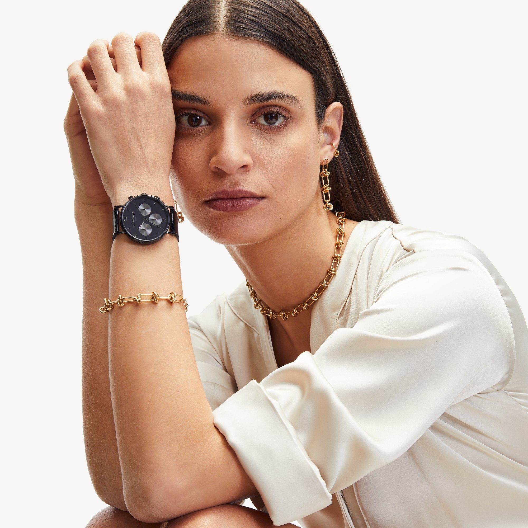 Liebeskind Berlin Edelstahlkette Halsket...