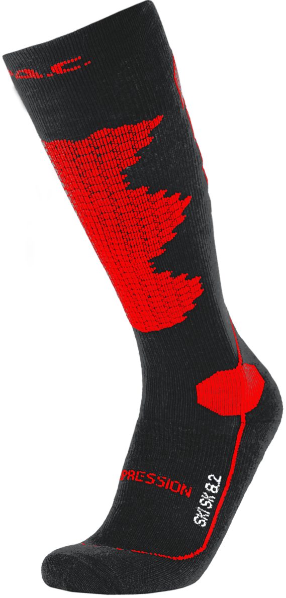 P.A.C. Laufsocken PAC SK 8.2 Merino Compression Women GREY-RED