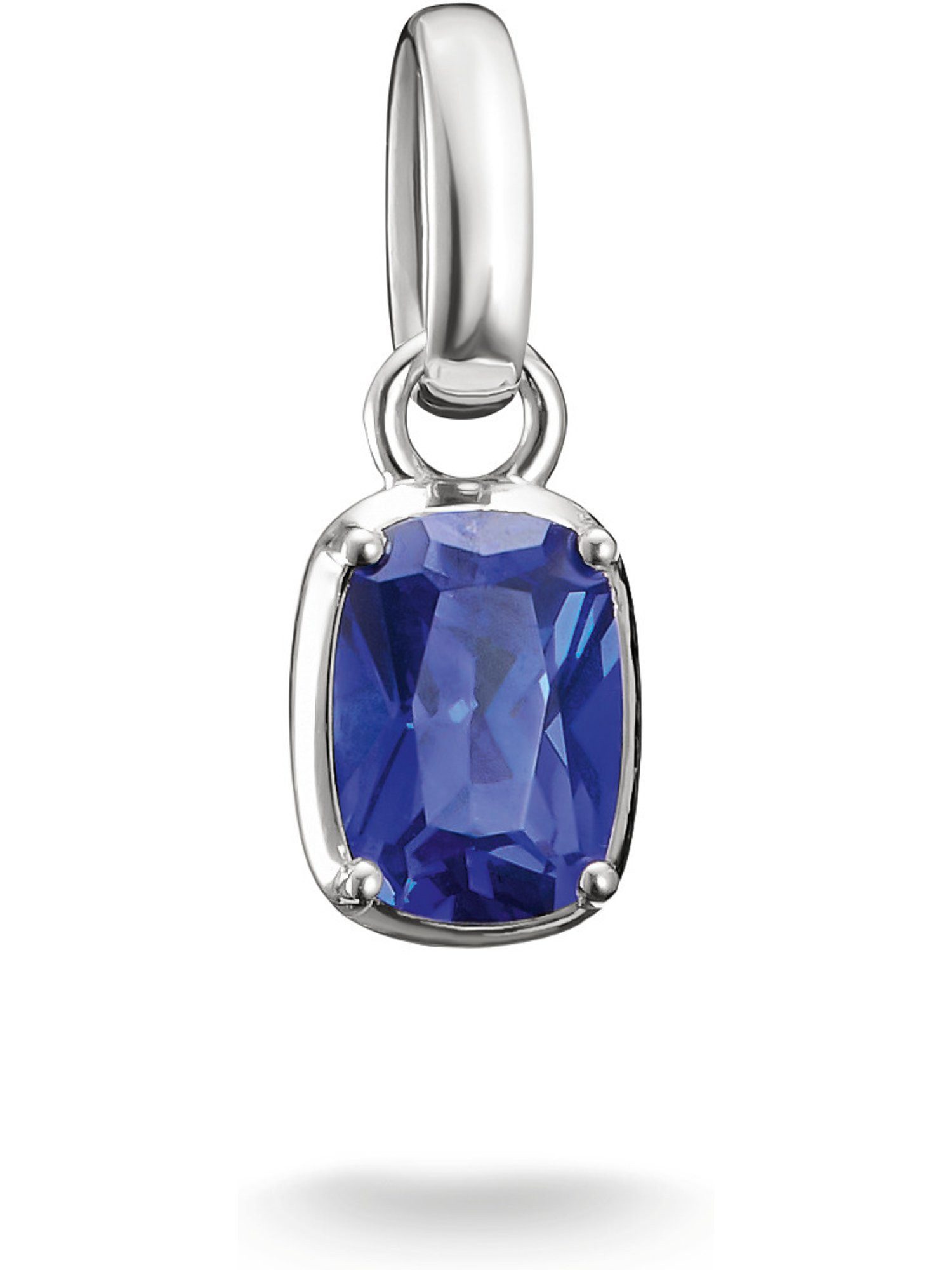 Kettenanhänger Thomas Sabo Unisex-Charm Silber Farbstein