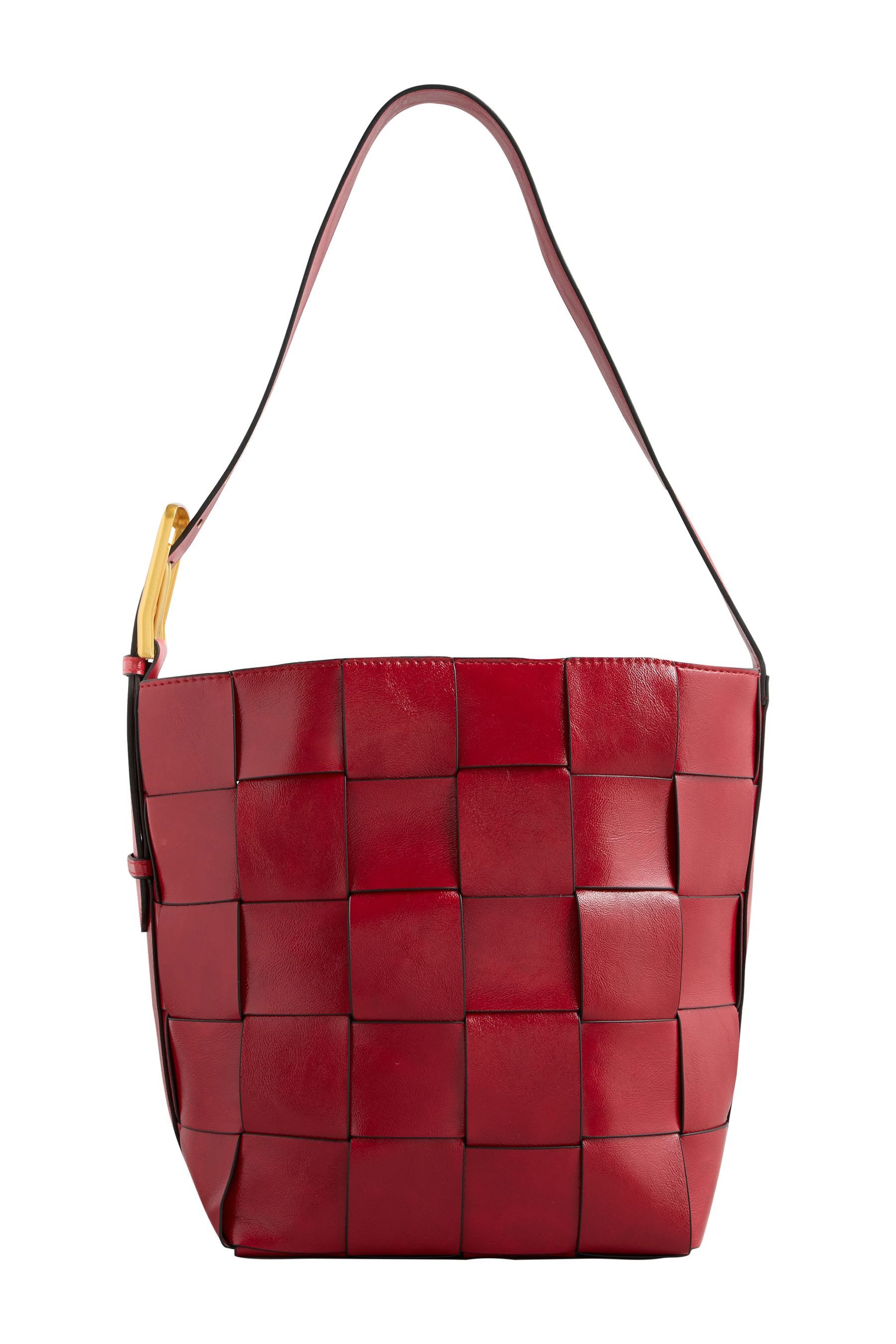 Love & Roses Schultertasche Love & Roses Oversized Schultertasche mit Schnalle (1-tlg)