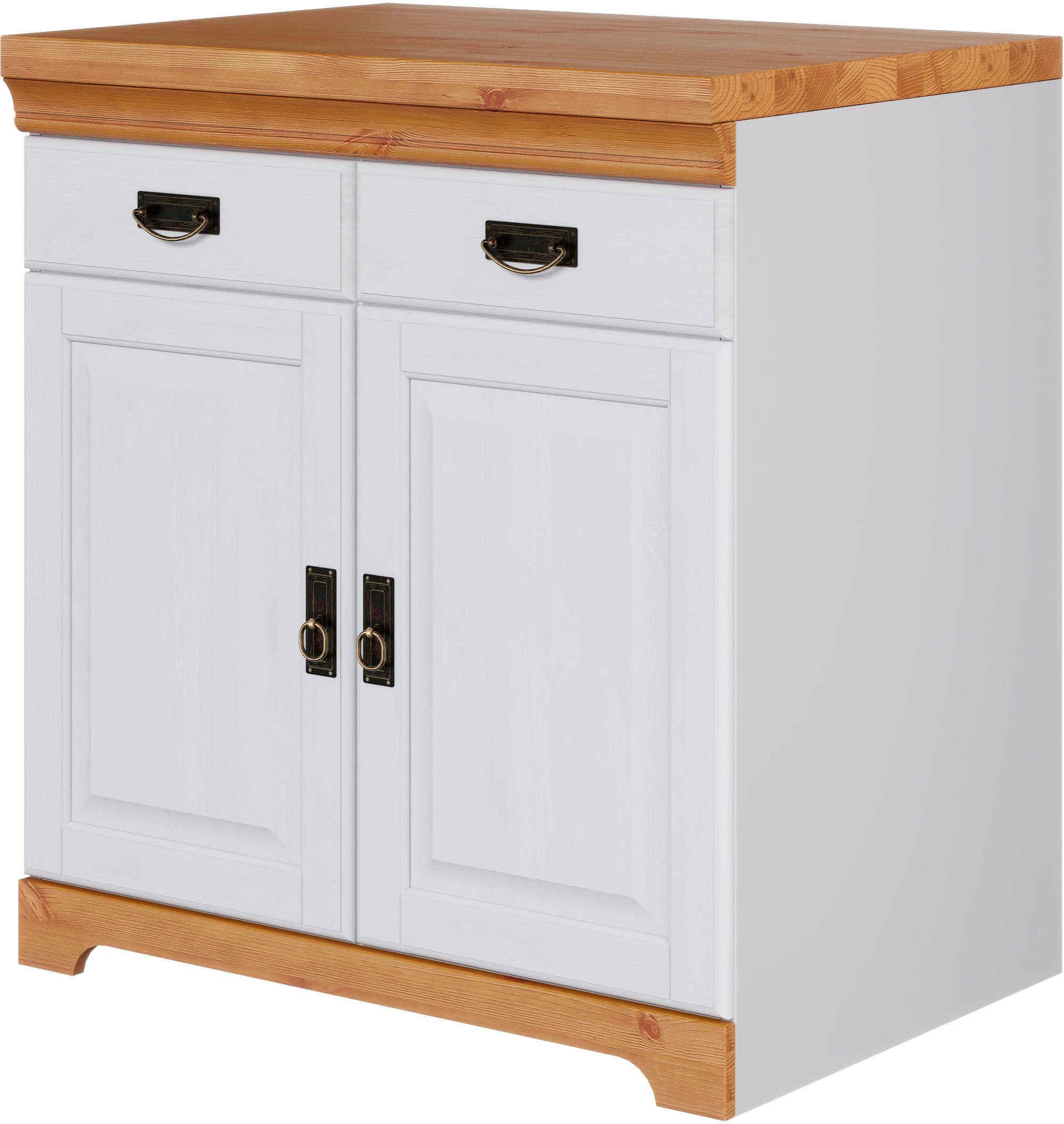 OTTO home Spülenschrank Rügen Breite 80 cm, Kiefer massiv, mit 2 Türen – Bild 5 von 5