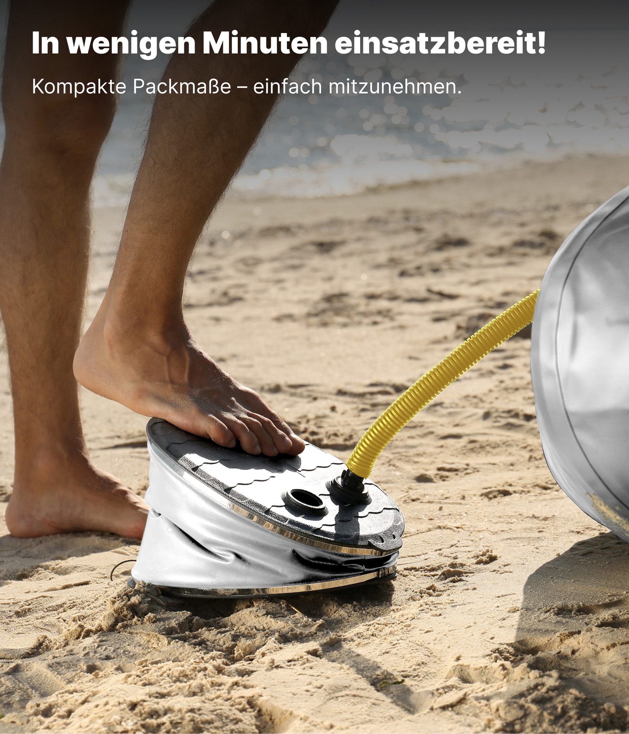 NEMAXX Schlauchboot 230 cm für 2 Personen Paddel-, Angel- & Ruderboot–300 kg–3,75 kW/5 PS, (inkl. 2 Paddel, Fußpumpe, Tasche & Reparaturset – aufblasbarer Boden), Tragegriffe, Halteleine, Heckspiegel, Paddelhalter, 2 Hauptkammern