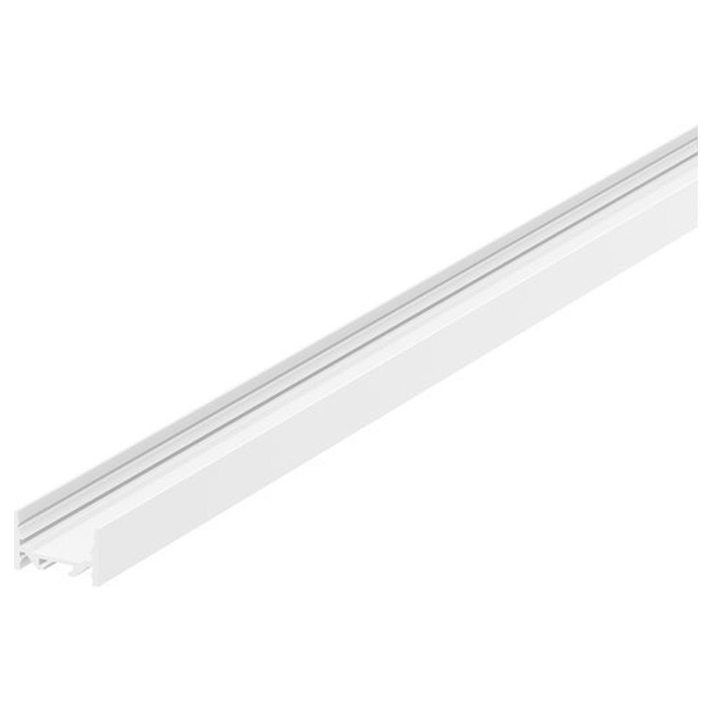 LED-Stripe-Profil LED Profilelemente 1-flammig, Weiß 1,5m, 20 SLV Streifen Grazia in flach Schienenprofil