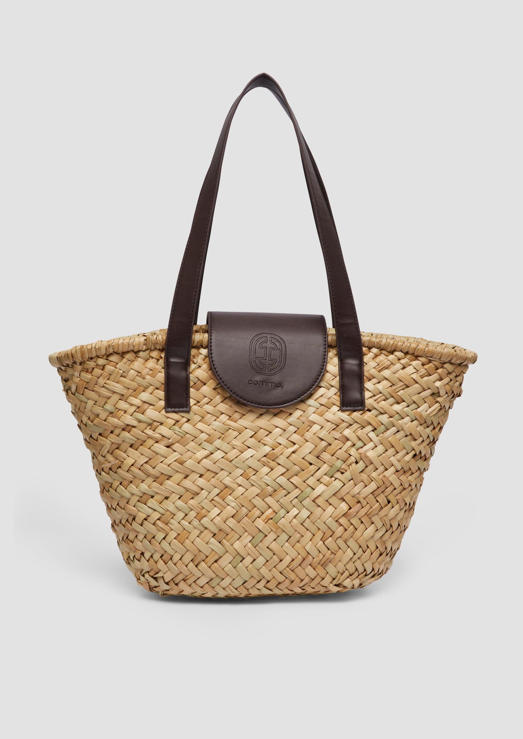 comma Shopper Shopper (1-tlg), Shopper aus Bast, comma x Füsun Lindner