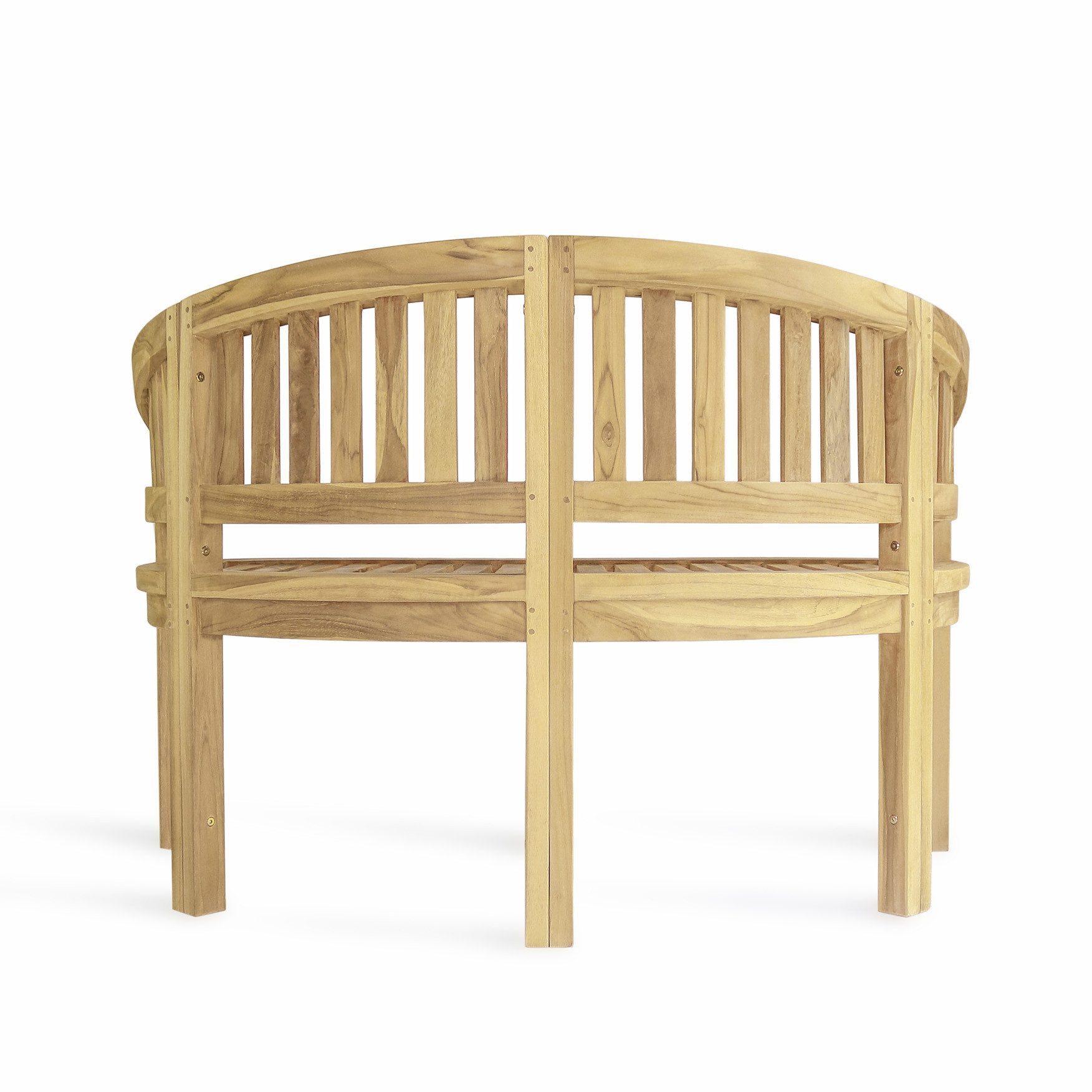 More2Home Gartenbank BANANE, Teakholz, 150 cm