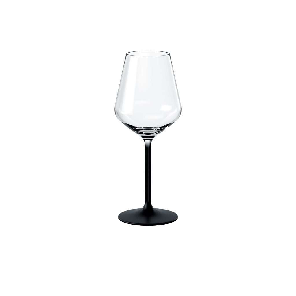Villeroy & Boch Weißweinglas Manufacture Weißweinkelch, 4-tlg., Glas, Kristallglas, 4 Stck, Handwäsche empfohlen