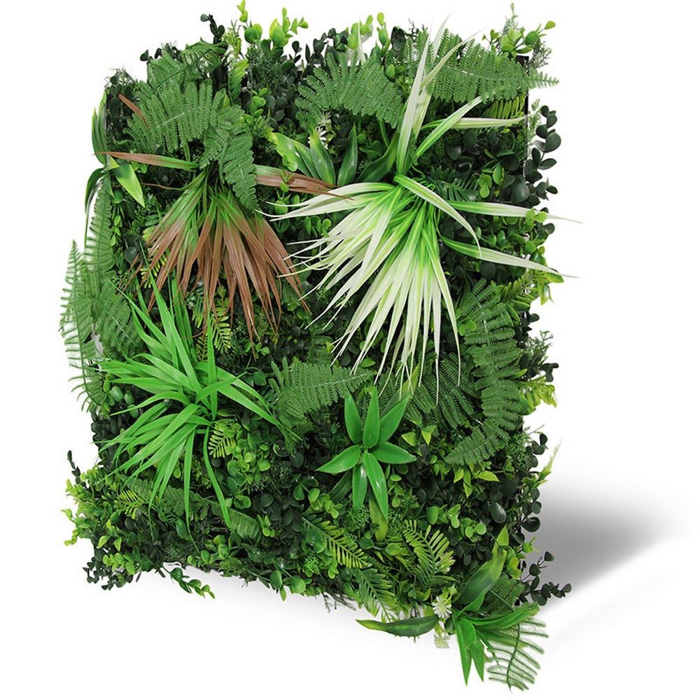 JANGAL 3D Wandpaneel Modular Wall Akustikpaneel, Die Holz- und Steinoberflächen sind aus Echtholz- und Echtsteinfurnier