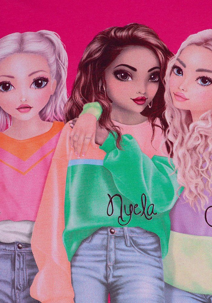 TOPModel Langarmshirt mit extra großem, coolem Frontmotiv