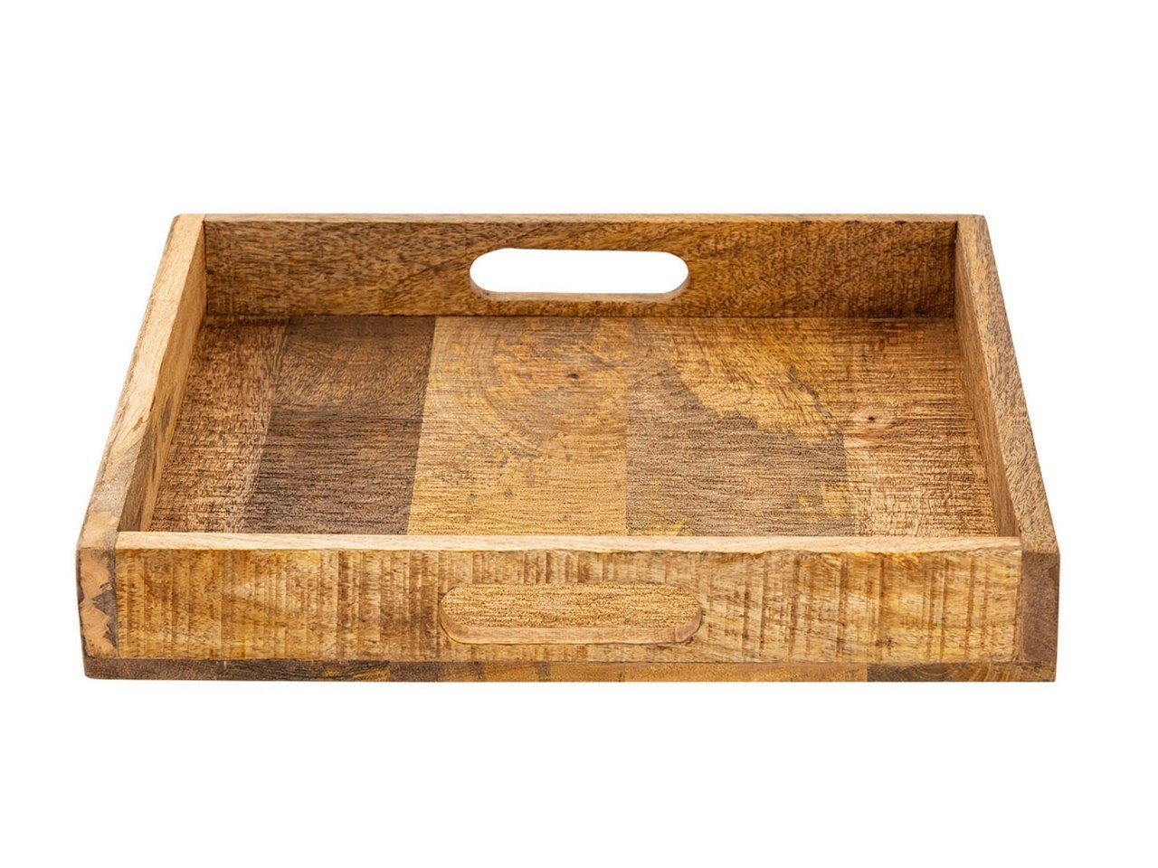 Thumbnail - tinkaro Blumentopf BEKTAS Mangoholz Serviertablett Braun (1 St)