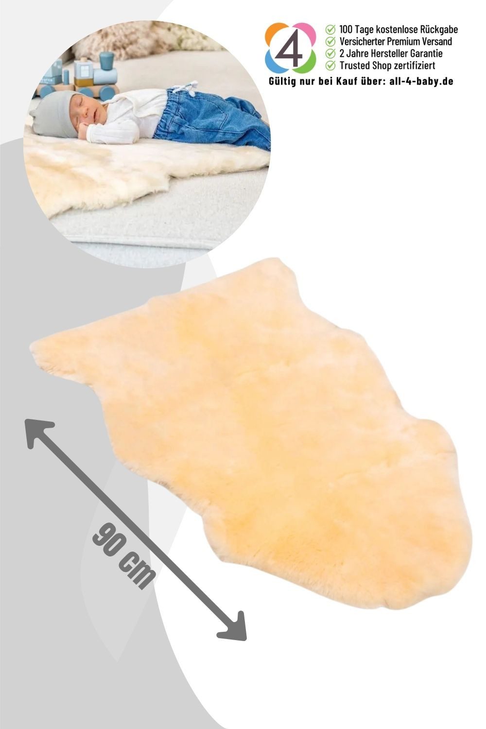 Babylammfell Baby-Lammfell geschoren, Fellhof