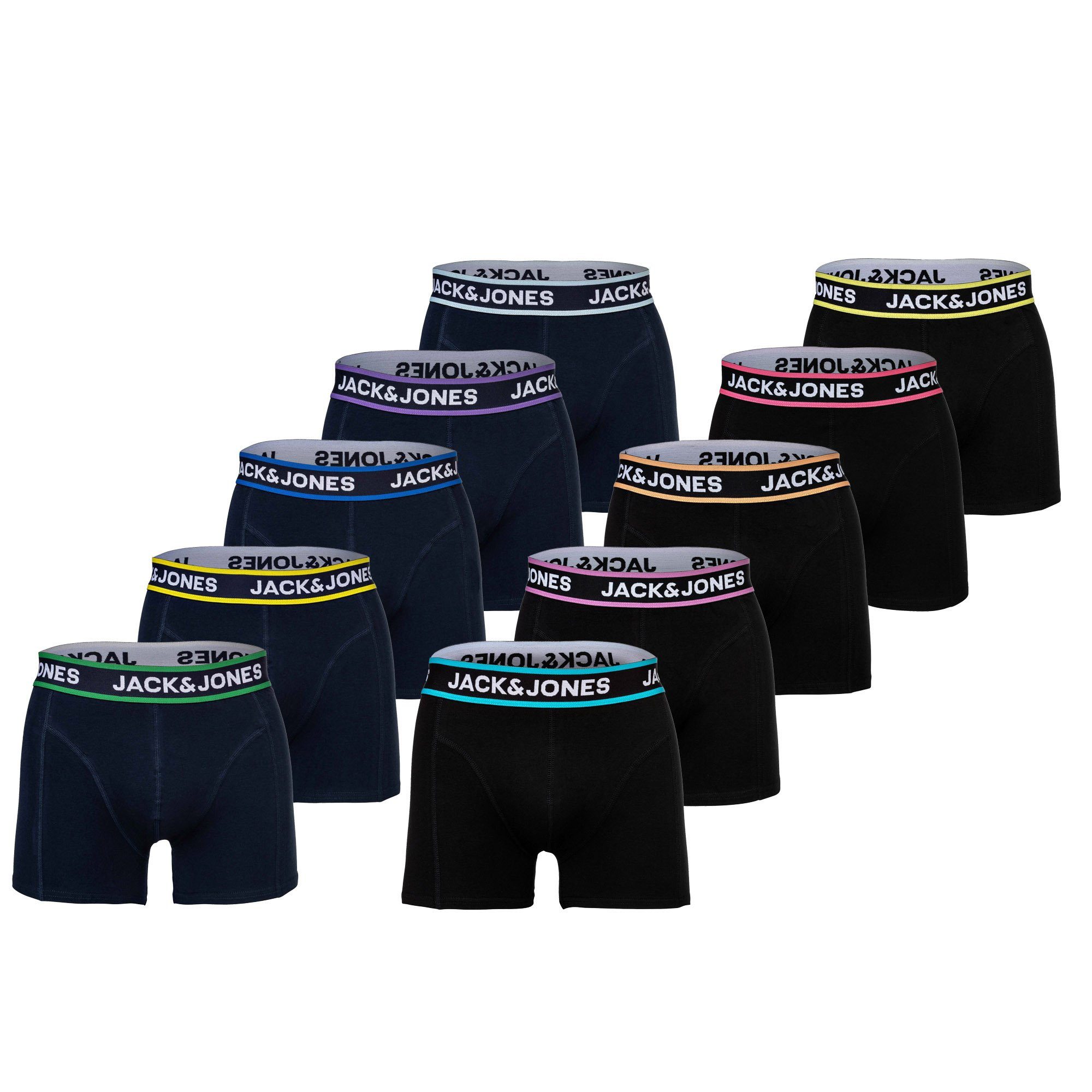 Boxer Herren Boxershort 10er Pack Baumwollmischung