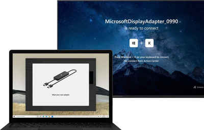 Microsoft 4K Wireless Display Adapter Adapter, 28,3 cm