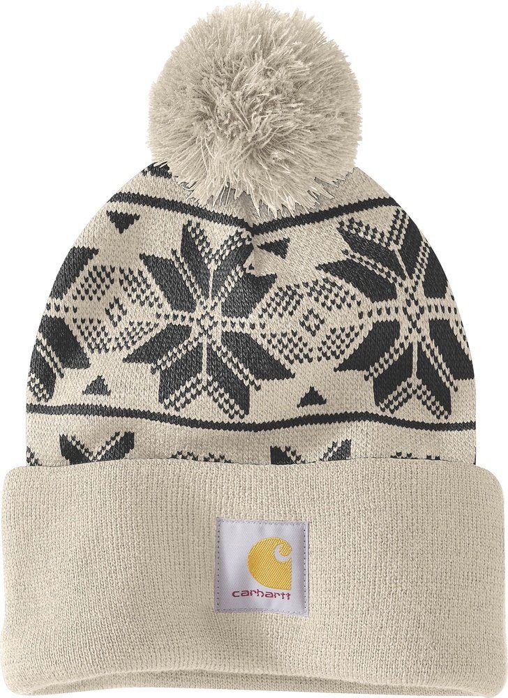 Carhartt Beanie Knit Pom Jacquard Beanie günstig online kaufen
