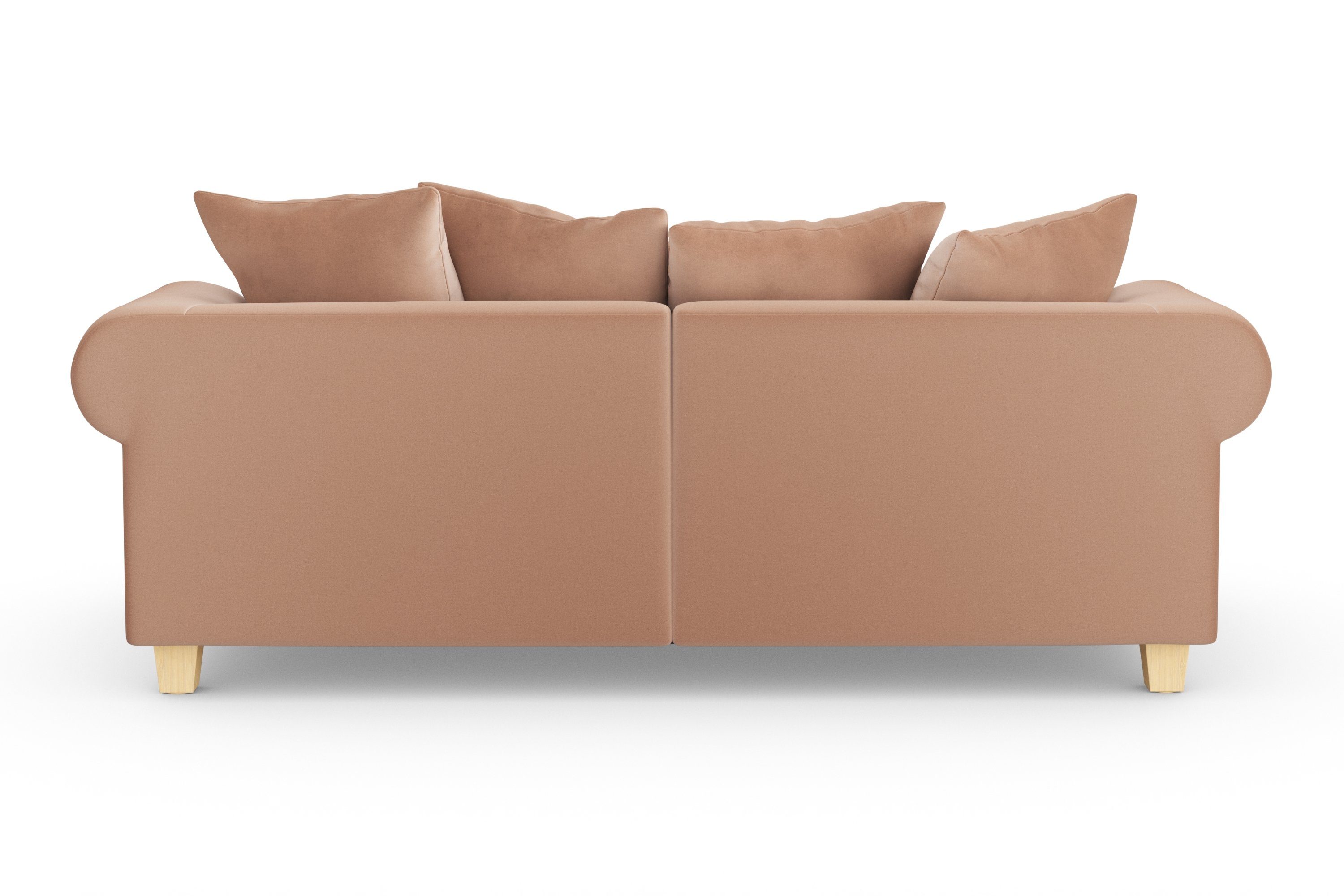 Big-Sofa mit Home kuschelige weichem Kissen Design, und 2 Teile, zeitlosem Queenie affaire Megasofa, viele Sitzkomfort