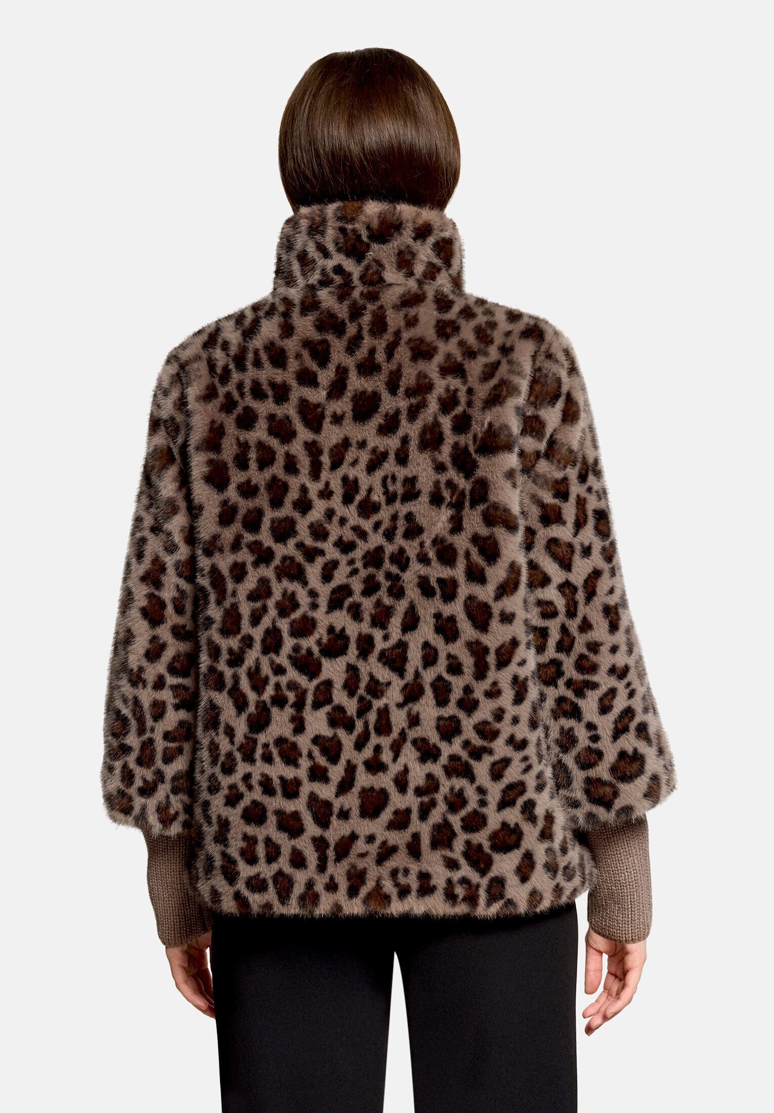 Betty Barclay Plüschjacke Damen mit Stehkragen