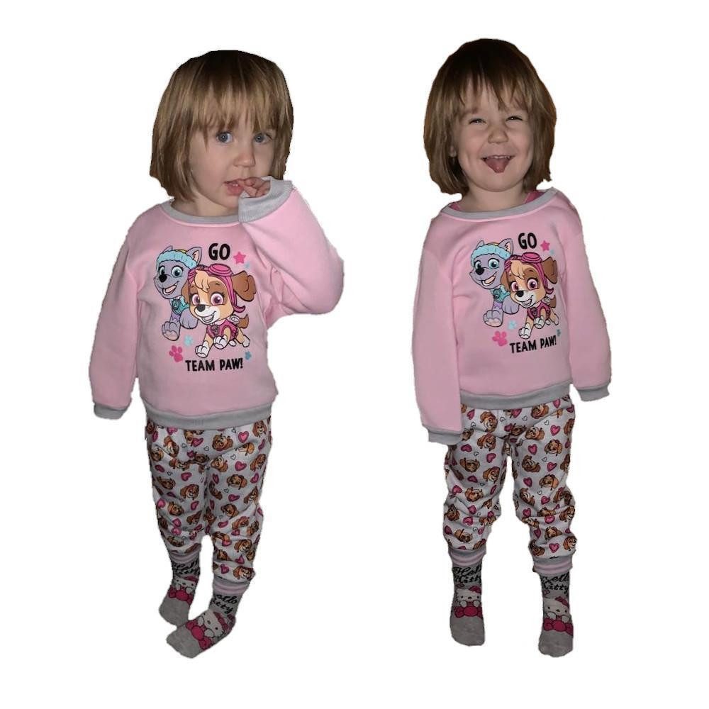 Shirt & Hose Baby- / Kleinkind Trainingsanzug für Mädchen – PAW Patrol "Go Team