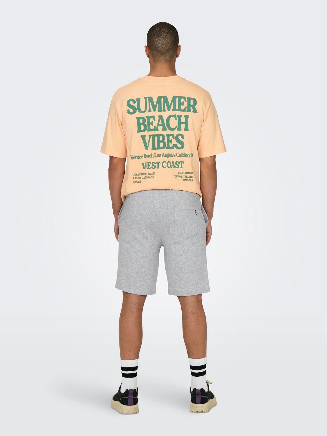 ONLY & SONS Sweatshorts Kurzes Design ONSNEIL ONSNEIL SWEAT SHORTS