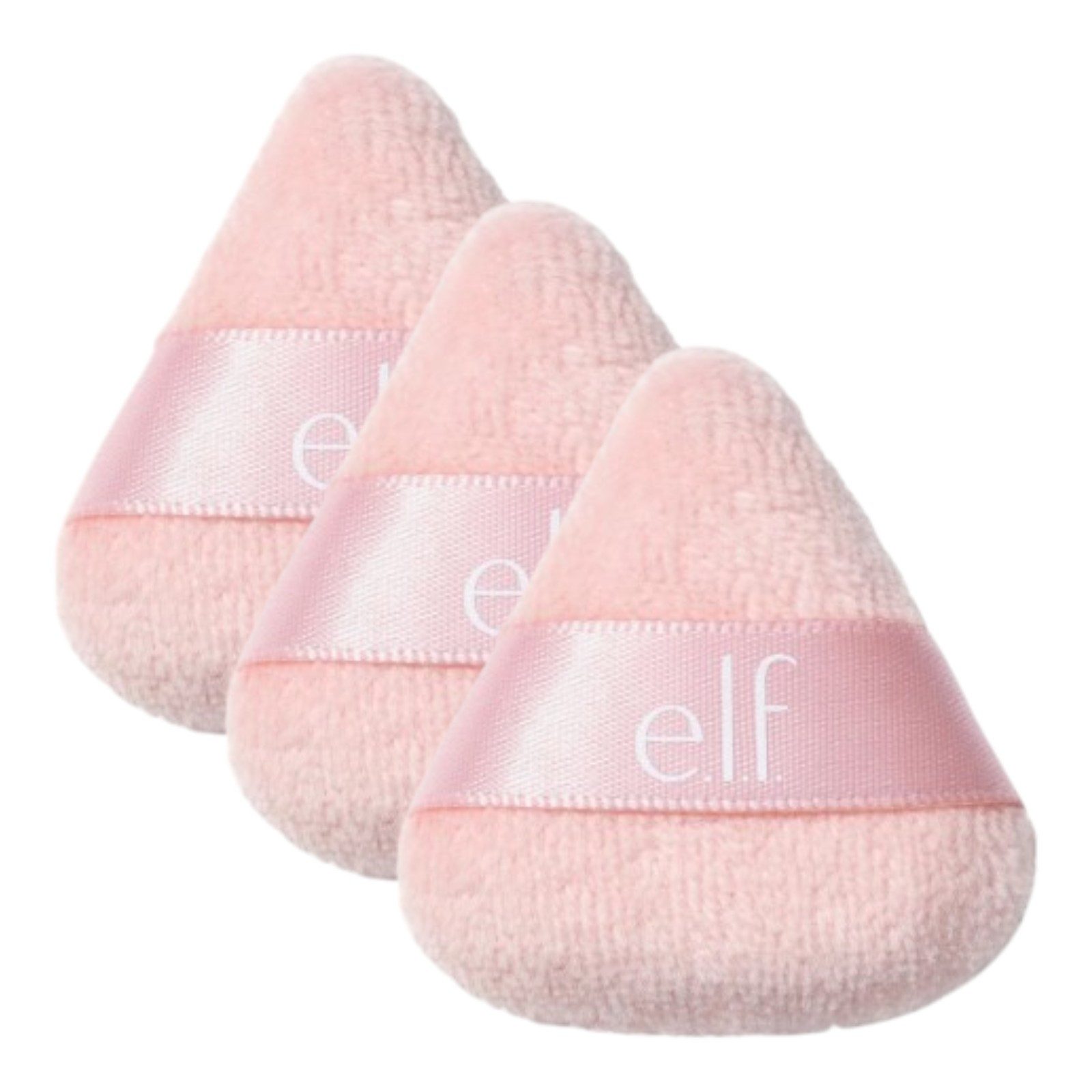 e.l.f Puderquaste elf cosmetics Halo Glow Pinkie Puff, 3 tlg., 3x elf Cosmetic Puderquasten Pinkie Puff