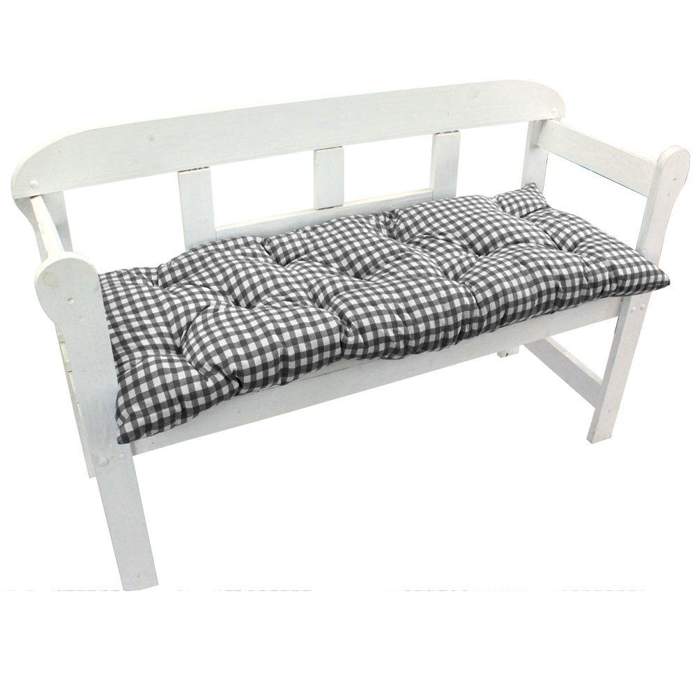 NYVI Bankauflage Bankauflage 110x45 Bequeme Sitzauflage