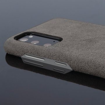 Hama Handyhülle Textil Touch Cover Schutz-Hülle Case Tasche, hochwertige Textilbezug Wireless-Charging edle und angenehme Haptik