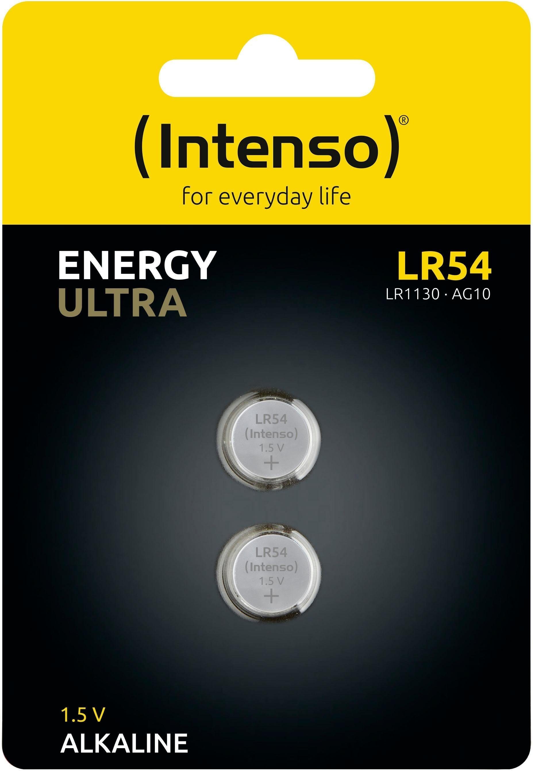 Intenso 2er pack 54 Energy LR St) (2 Ultra Knopfzelle