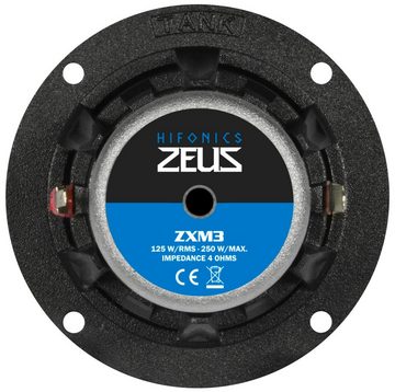 Hifonics ZEUS Mitteltöner 7,5 cm ZXM-3 Auto-Lautsprecher