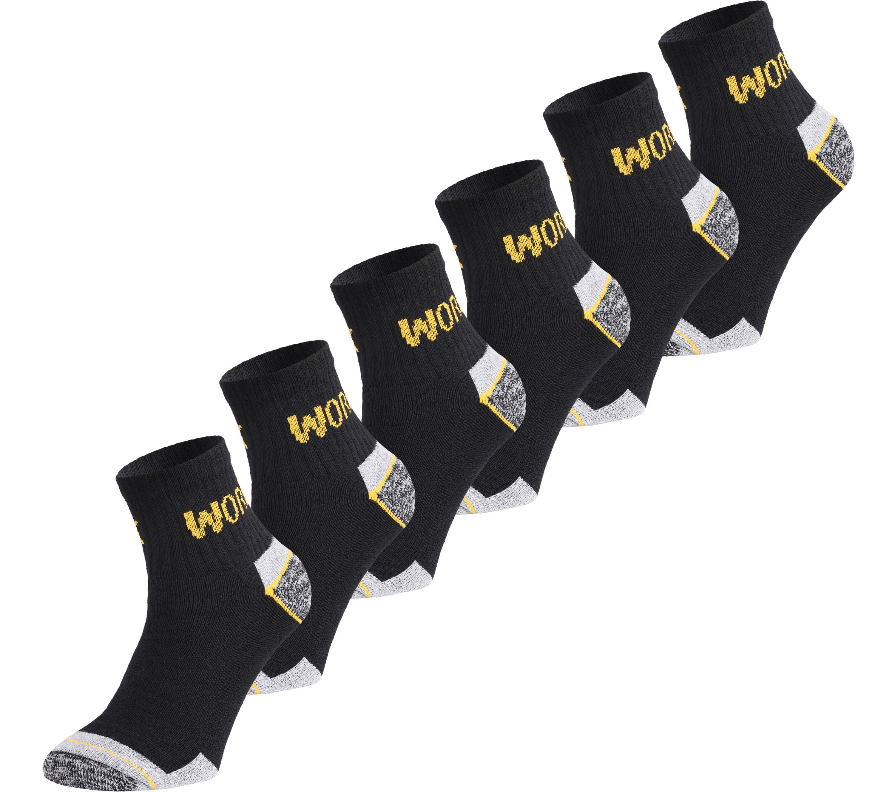 Socken 6er 12er Pack Arbeitssocken AT009